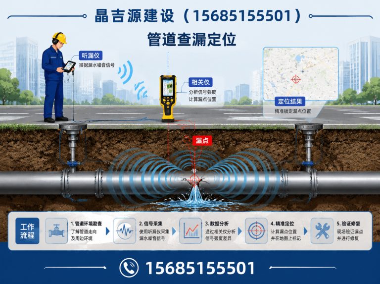 开阳县地埋管网维修展示图